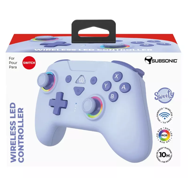 Žaidimų pultelis Subsonic 147436 mėlynas RF Nintendo Switch belaidis 10 val. baterija
