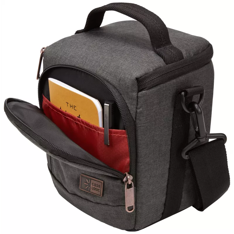 Case Logic Era CECS-102 Obsidian viršutinio atidarymo dėklas Pilka