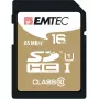 Flash atmintinė Emtec 16GB SDHC Class10 Gold