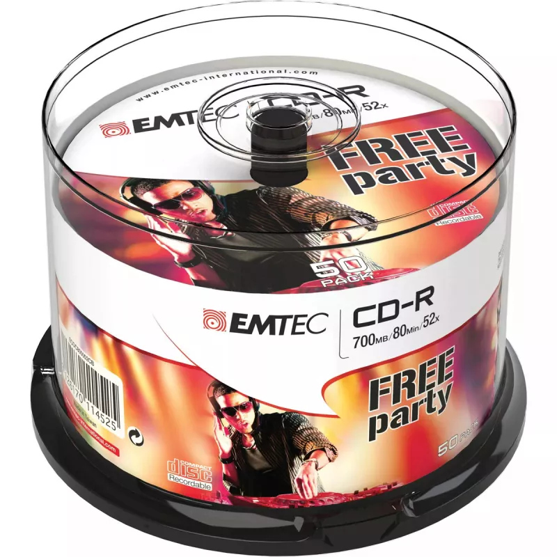 CD-R Emtec ECOC805052CB 700 MB 52x 50 vnt.