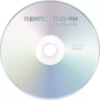 DVD-RW Emtec ECOVRW47104CB 4,7 GB 10 vnt.