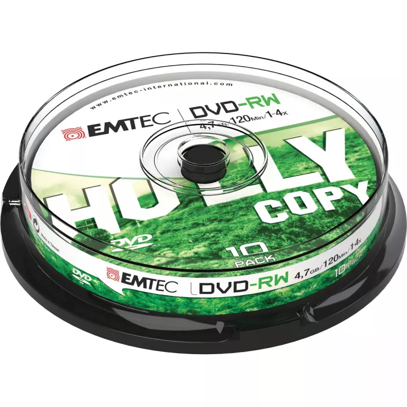 DVD-RW Emtec ECOVRW47104CB 4,7 GB 10 vnt.