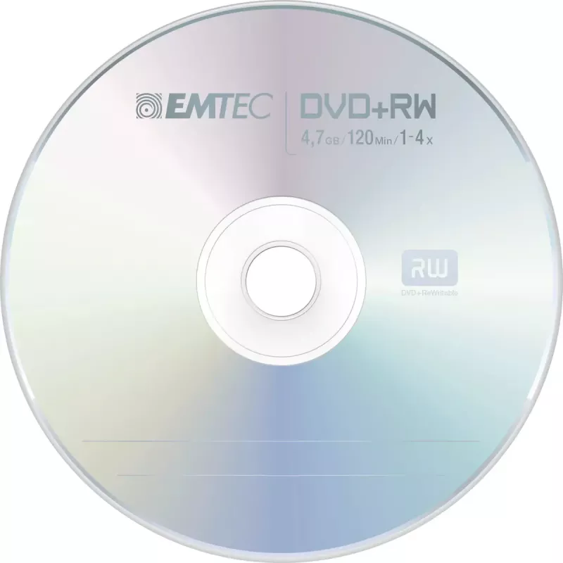 DVD+RW Emtec ECOVPRW47104CB 4,7 GB 10 vnt.