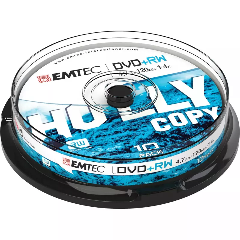 DVD+RW Emtec ECOVPRW47104CB 4,7 GB 10 vnt.