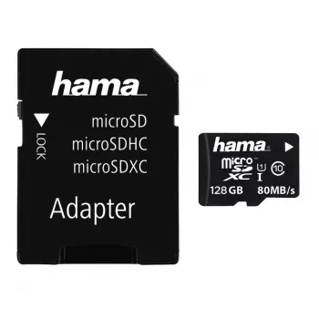 microSDXC Hama 128 GB UHS-I 10 klasė 00124158