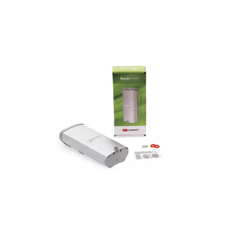 Antenos pagrindas RF Elements RockShield — ABS/aliuminis/nerūdijantis plienas, 91×185×49 mm