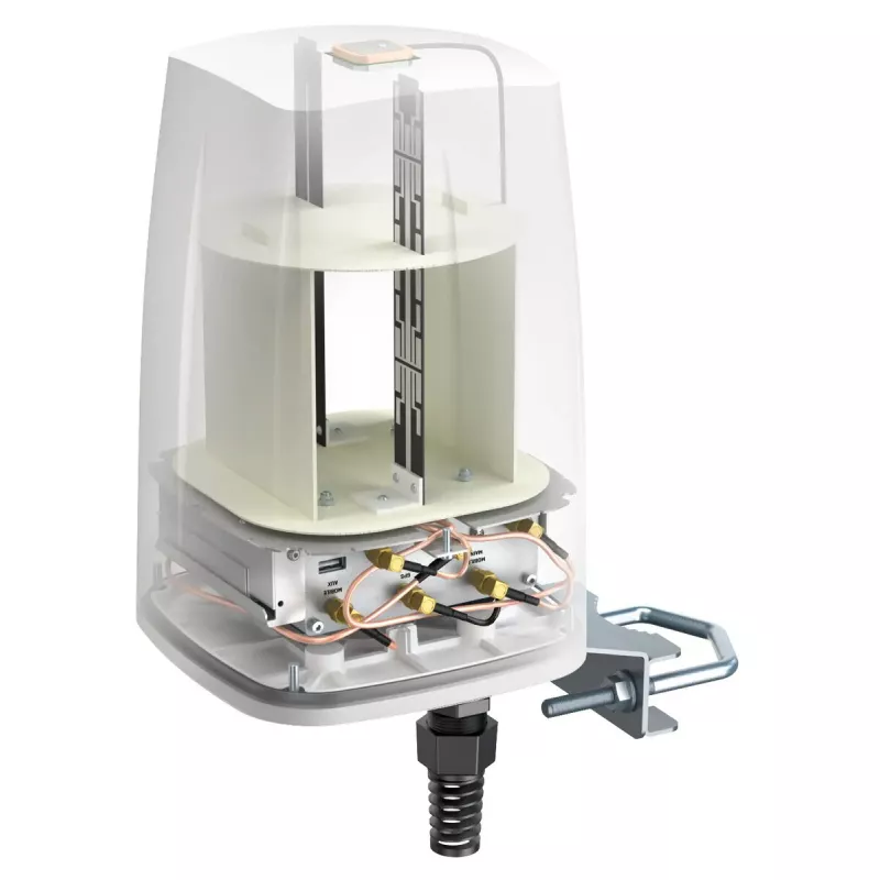 Įvairiakryptė tinklo antena QuWireless QuSpot PoE/LAN 4 dBi, 0,694–6 GHz, vertikali poliarizacija