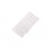 Pusiau gaubtas sandarinimo elementas Extralink apsauginė mova 60 mm, balta, poliamidas, 1 vnt.
