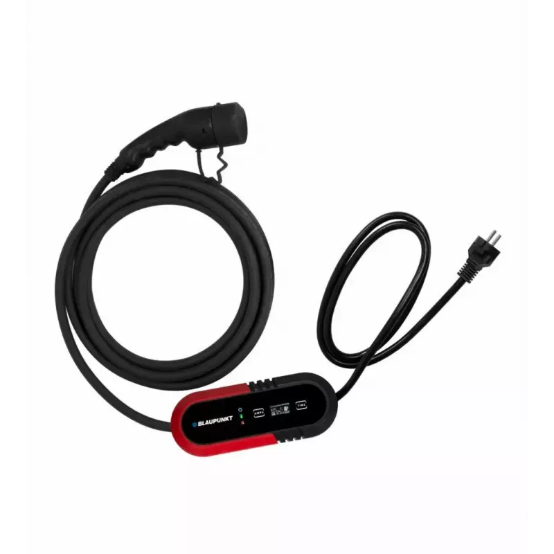 Blaupunkt P1PM2T2 juoda plastikinė grindinė įkrovimo stotelė 3700 W 8 m kabelis