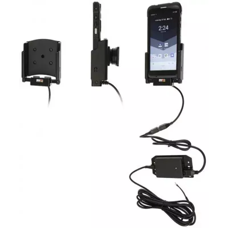 Aktyvus laikiklis Brodit 713343 Mobilusis kompiuteris Išmanusis telefonas Juoda