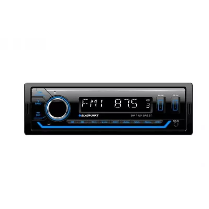Bluetooth radijas Blaupunkt BPA 1124 DAB BT, juodas, sukamasis garsumo valdymas