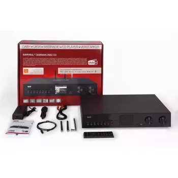 Interneto radijas Imperial DABMAN i560 CD skaitmeninis 60W DAB+