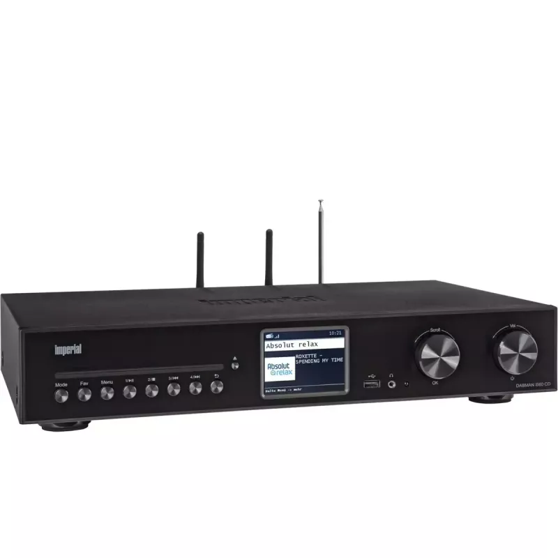 Interneto radijas Imperial DABMAN i560 CD skaitmeninis 60W DAB+