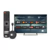 HD+ Smart TV raktas HDMI 4K Ultra HD Android juodas 32GB