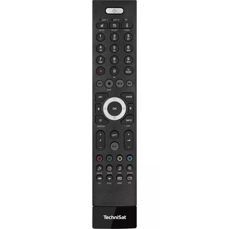Kabelinės televizijos imtuvas TechniSat HD-C 233 juodas DVB-C 1 imtuvas