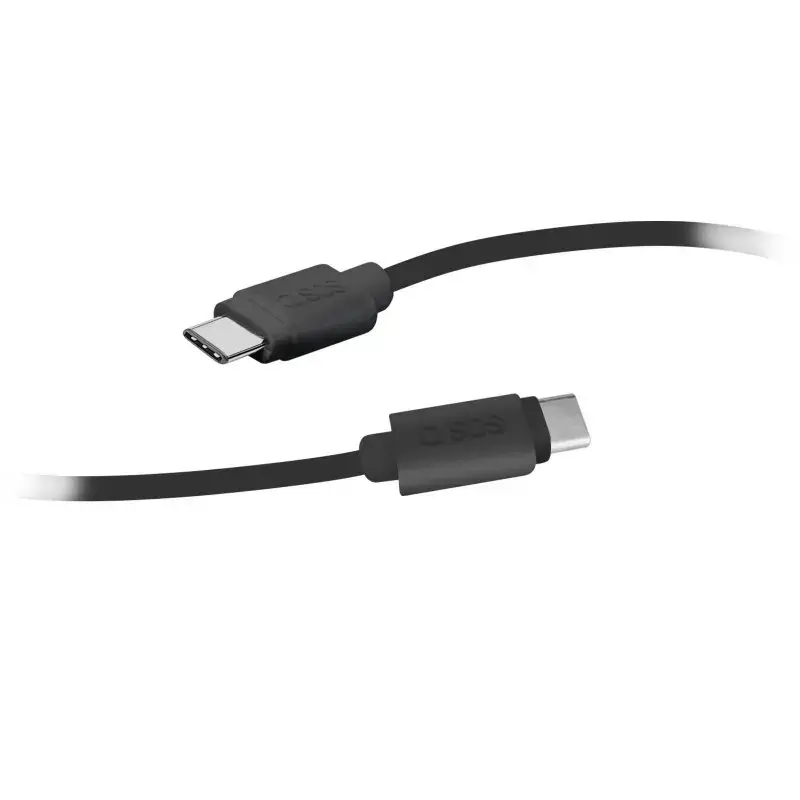 USB-C į USB-C kabelis SBS Mobile TECABLETCC20K 1,5 m, USB 2.0, juodas
