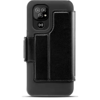 Mobiliojo telefono dėklas Bigben Connected DOROFOLIO8100N juodas skirtas Doro 8100/8110