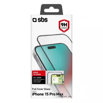 Ekrano apsauga SBS TESCRFCIP1567P skirtas iPhone 15 Pro Max, skaidrus