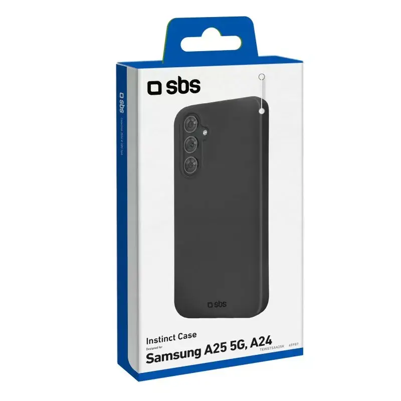 SBS TEINSTSAA25K dėklas Samsung Galaxy A25 6,5 colio juodas