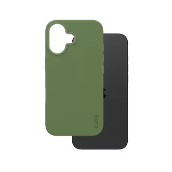 PanzerGlass CARE™ pagal ® Dėklas Žalias su MagSafe iPhone 16, Dėklas, Apple, Apple - iPhone 16, Žalia