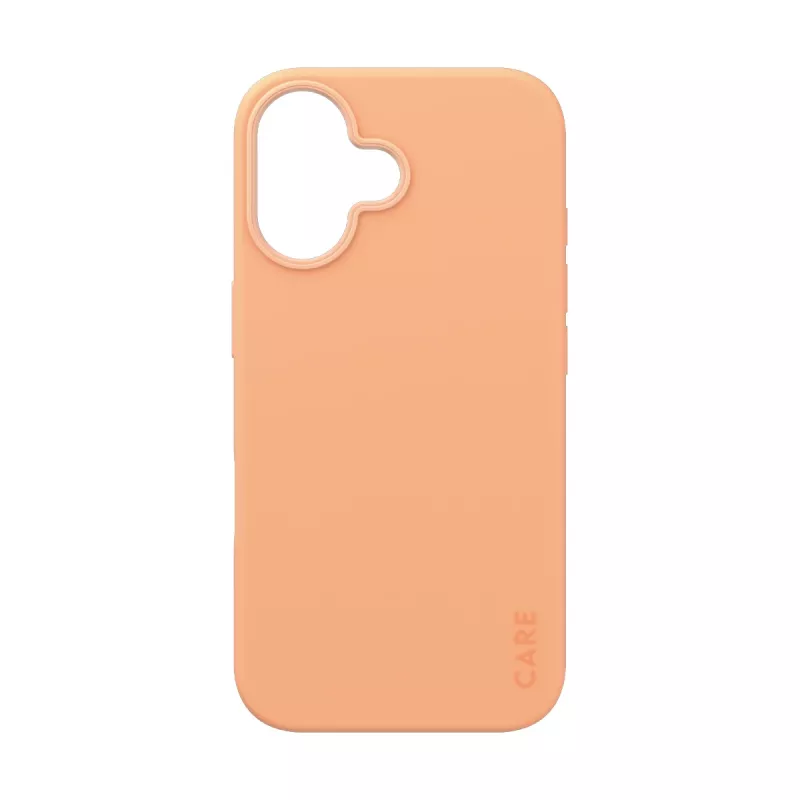 Dėklas PanzerGlass CARE by ® madingas dėklas Peachy su MagSafe iPhone 16 Skaidrus