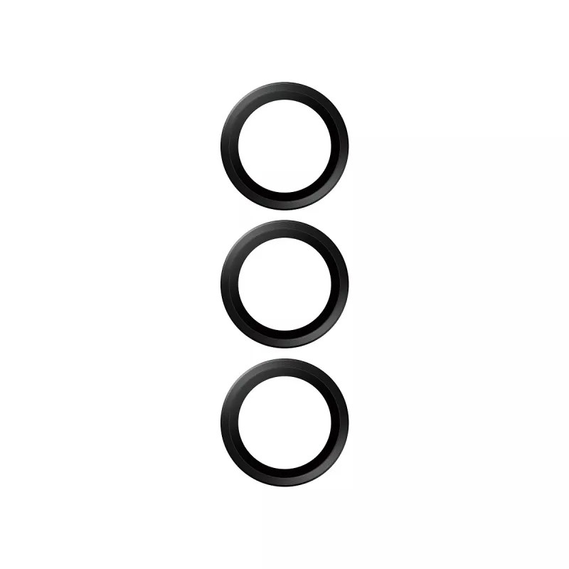 PanzerGlass ® Hoops® kameros objektyvo apsauga, juoda, Samsung Galaxy S24 FE