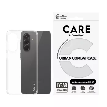 “PanzerGlass CARE™ by ® Urban Combat” dėklas, permatomas, skirtas “Samsung Galaxy A56 5G”