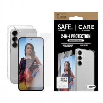 “PanzerGlass CARE by Fashion 2-in-1” rinkinys “Samsung Galaxy S25+”