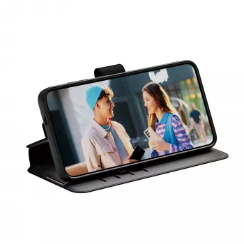 Piniginės dėklas PanzerGlass Samsung Galaxy S25+ permatomas su atramine kojele
