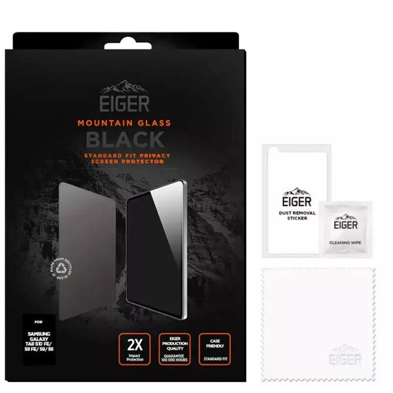 Skaidri ekrano apsauginė plėvelė EIGER EGMSP00329 Samsung Galaxy Tab S7 S9