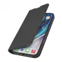 Piniginės tipo dėklas SBS TEWALIP1763PK, skirtas iPhone 17 Pro, juodos spalvos, su stoveliu