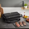 Kontaktinis grilis Tefal Optigrill+ XL GC727810 2000W, stačiakampis, reguliuojamas termostatas, juoda, 445×365×175mm