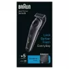 ”Braun BeardTrimmer 5“ 80708197 barzdaskutė Baterija 40 2 cm Juoda