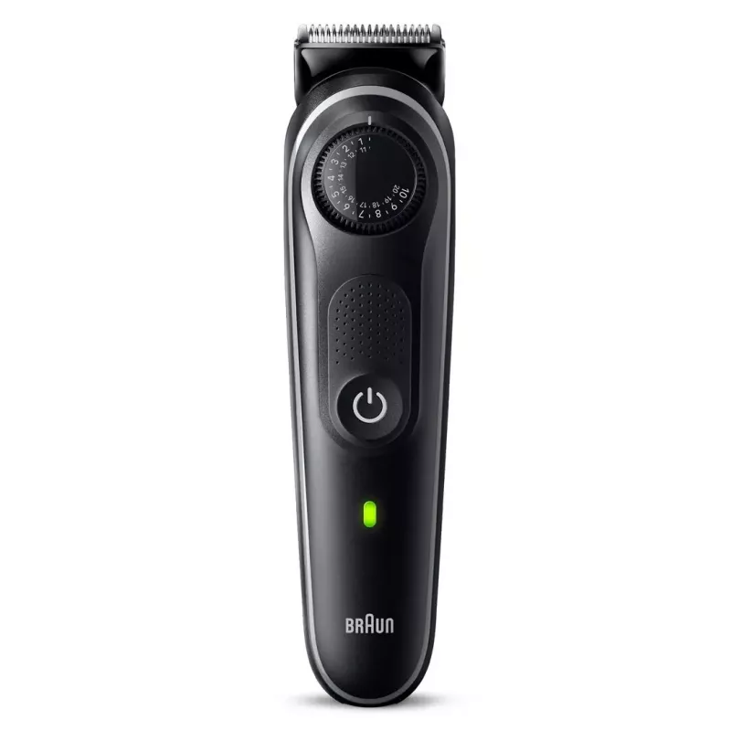 ”Braun BeardTrimmer 5“ 80708197 barzdaskutė Baterija 40 2 cm Juoda