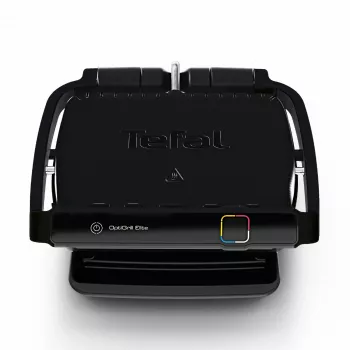 Kontaktinė grilis Tefal OptiGrill Elite GC7508 juodas, termoplastikas, stačiakampis