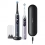 Rotuojantis-osciliuojantis dantų šepetėlis Oral-B iO 80363731 Juodas Sidabrinis Suaugusiems Dantenų priežiūra Jautriems Balinimas