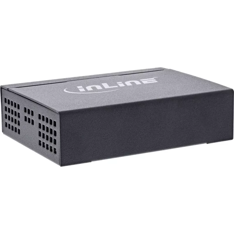 InLine Gigabit tinklo komutatorius 5 prievadų, 1Gb/s, stalinis, metalinis korpusas, be ventiliatoriaus