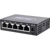 InLine Gigabit tinklo komutatorius 5 prievadų, 1Gb/s, stalinis, metalinis korpusas, be ventiliatoriaus