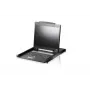 ATEN CL1000N stovo konsolė 48,3 cm (19 colių) juoda 1U