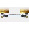 AV KVM prailgintuvas ATEN CE801 — USB True 4K HDMI per Cat6 (4K @ 70 m / FHD @ 100 m), HDMI ir USB Type-A, juodas