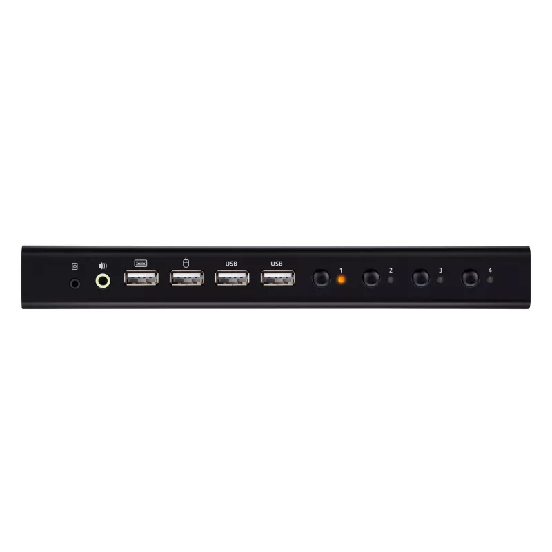 ATEN 4 prievadų USB 4K HDMI KVMP jungiklis USB klaviatūrai pelei vaizdui