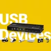 ATEN 4 prievadų USB 4K HDMI KVMP jungiklis USB klaviatūrai pelei vaizdui