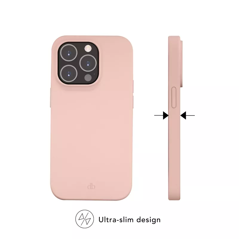Dėklas dbramante1928 Monaco iPhone 14 Plus Pink Sand