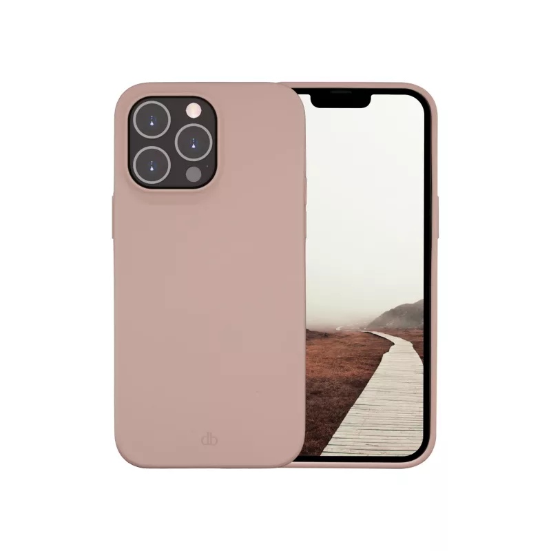 dbramante1928 Monaco iPhone 14 Pro Max Pink Sand dėklas