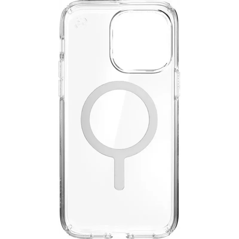 Speck Presidio Perfect Clear + MS Apple iPhone 14 Pro Max Clear - su Microban apsauginiu dėklu