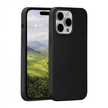 Cover dbramante1928 Monaco iPhone 15 Pro Night Juoda