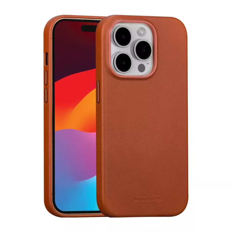Dėklas dbramante1928 Roskilde iPhone 15 Pro raudonas vienspalvis