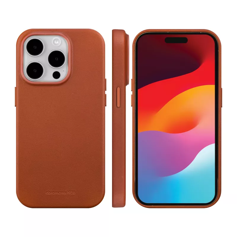 Dėklas dbramante1928 Roskilde iPhone 15 Pro raudonas vienspalvis
