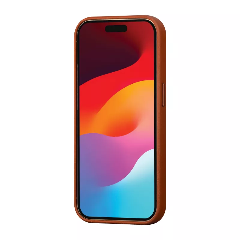 Dėklas dbramante1928 Roskilde iPhone 15 Pro raudonas vienspalvis