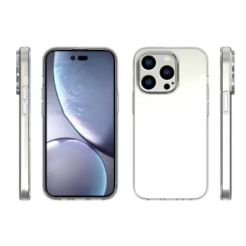 eSTUFF ES67100006-BULK mobiliojo telefono dėklas 15,5 cm (6,1 colio) Užvalkalas Skaidrus